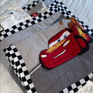 Pottery barn kids Cars Quilt & Sham